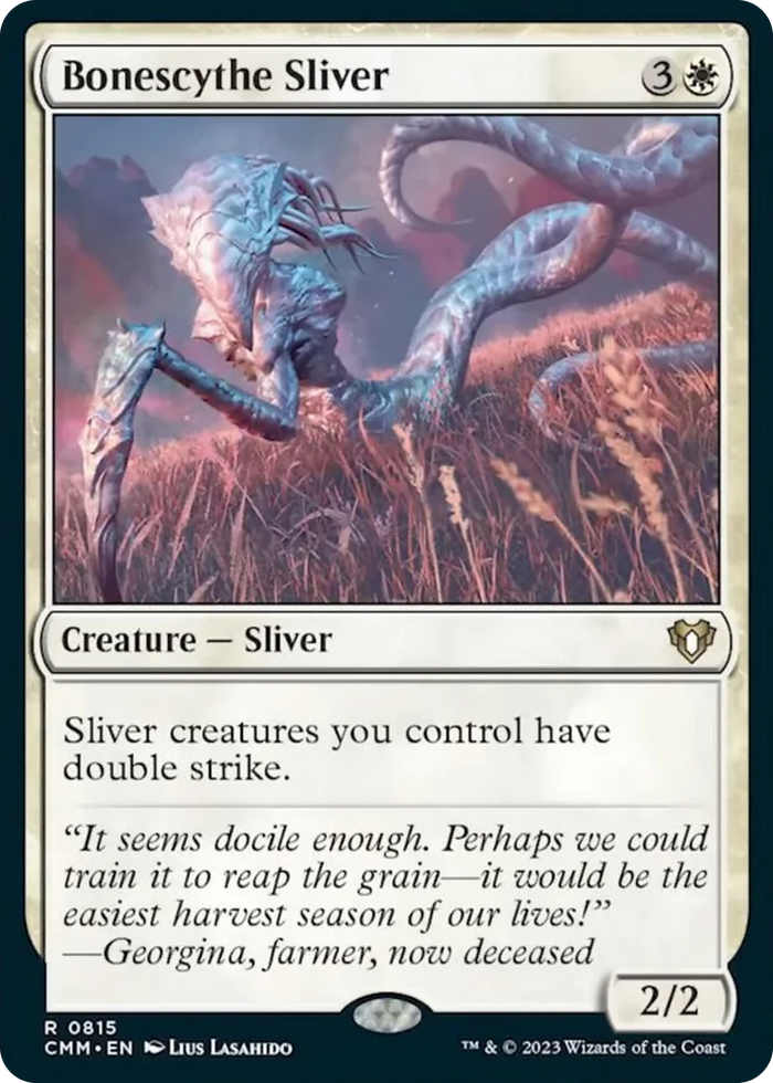 0815 Bonescythe Sliver R Commander Masters