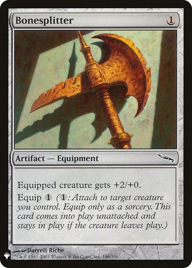0146 Bonesplitter C The List Reprints