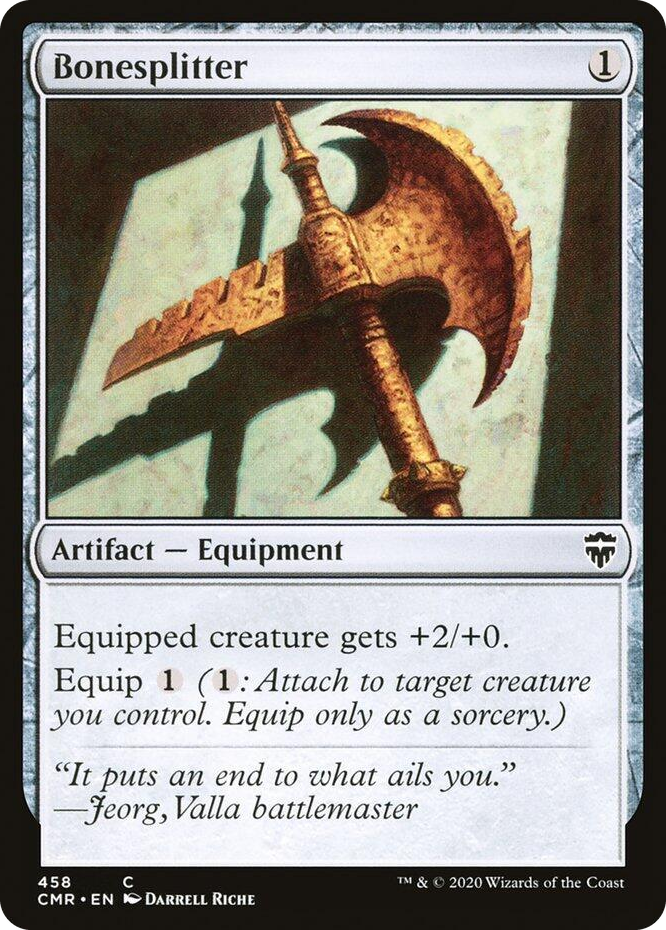 0458 Bonesplitter C Commander Legends