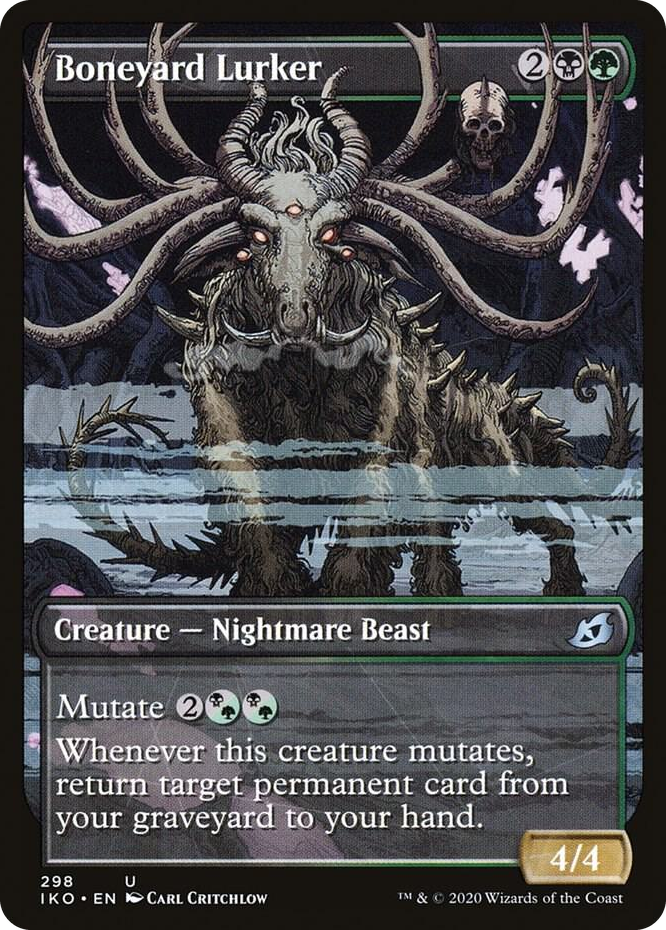 0298 Boneyard Lurker (Showcase) U Lair of Behemoths