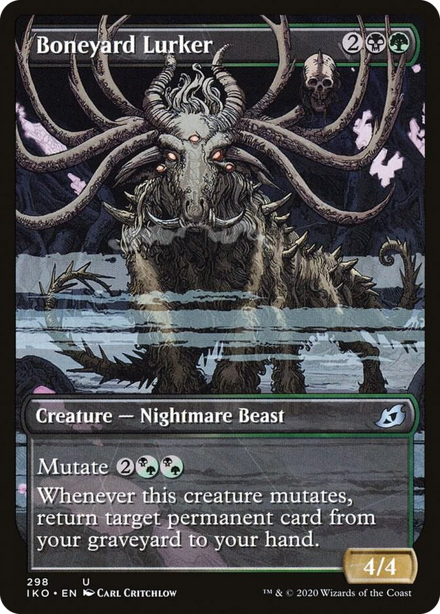 0298 Boneyard Lurker (Showcase) U Lair of Behemoths