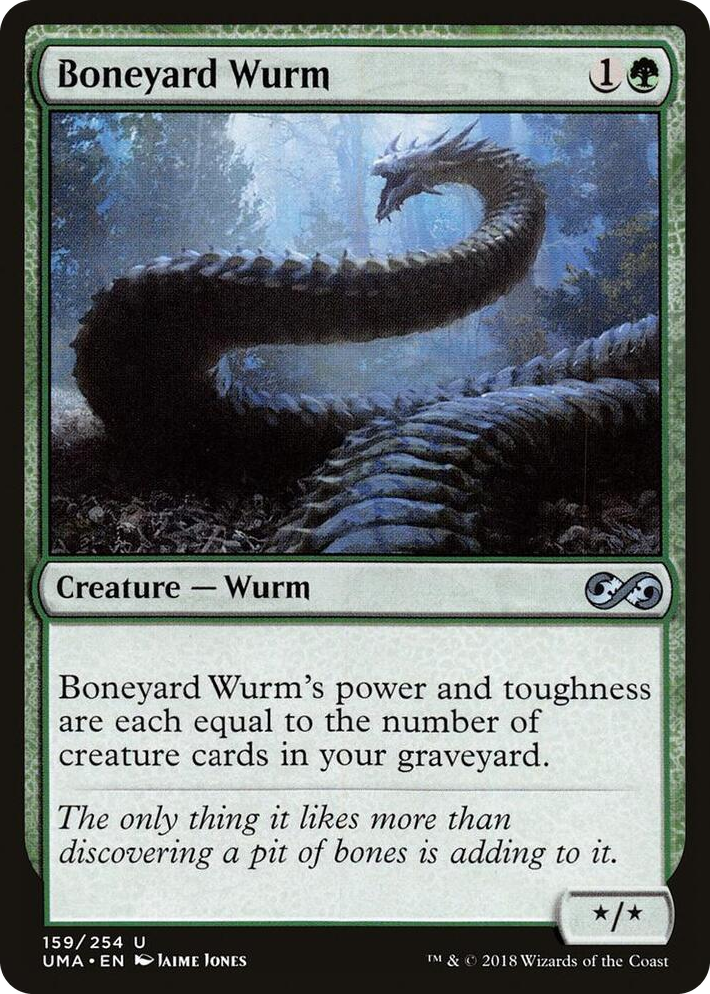 0159 Boneyard Wurm U Ultimate Masters