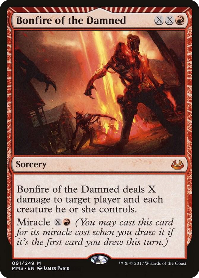 0091 Bonfire of the Damned M Modern Masters 2017