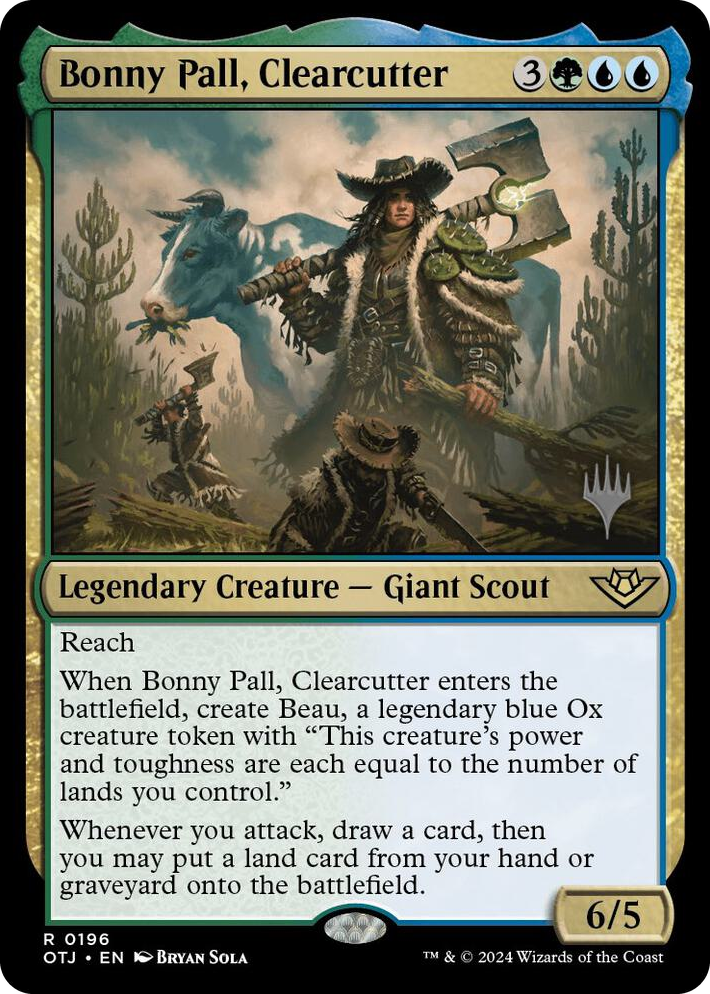 0196 Bonny Pall, Clearcutter R Promo Pack: Outlaws of Thunder Junction