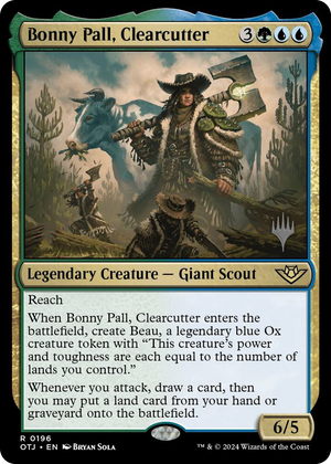 0196 Bonny Pall, Clearcutter R Promo Pack: Outlaws of Thunder Junction