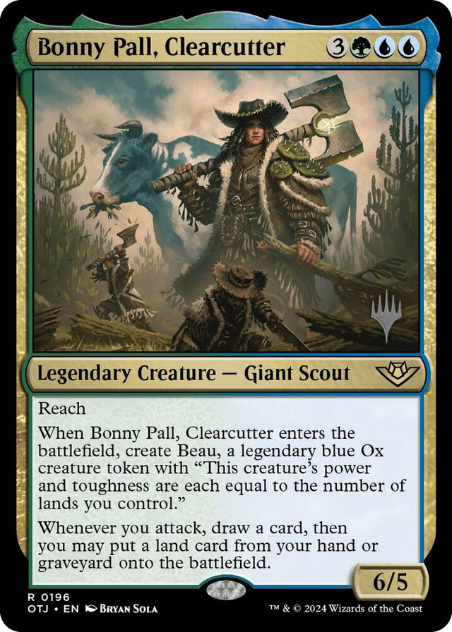 0196 Bonny Pall, Clearcutter R Promo Pack: Outlaws of Thunder Junction