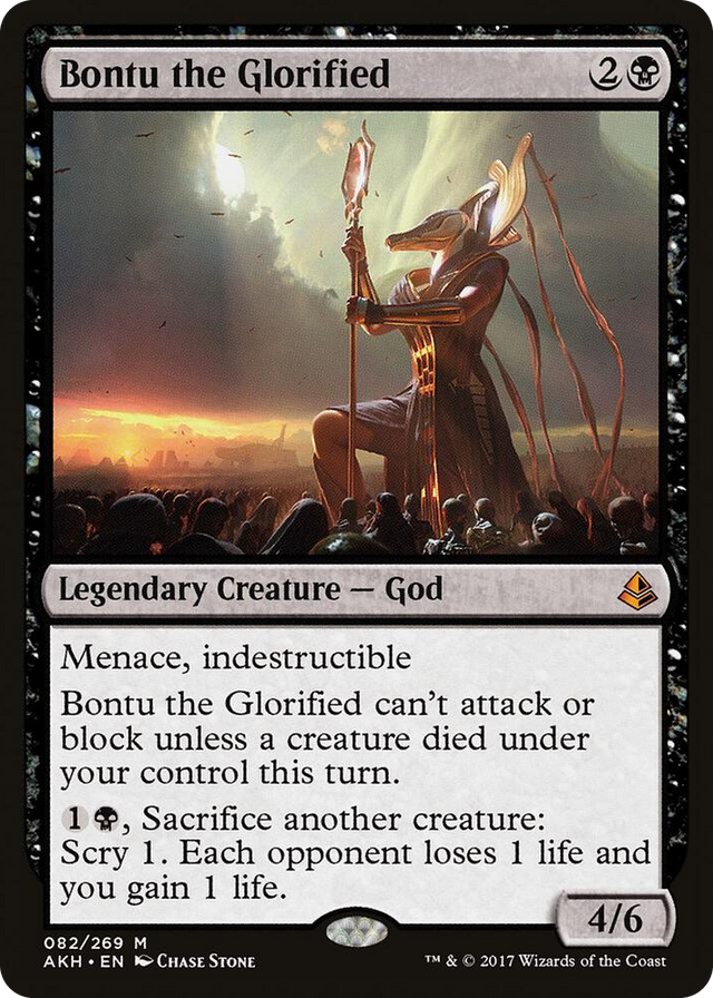 0082 Bontu the Glorified M Amonkhet