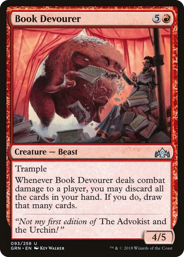 0093 Book Devourer U Guilds of Ravnica