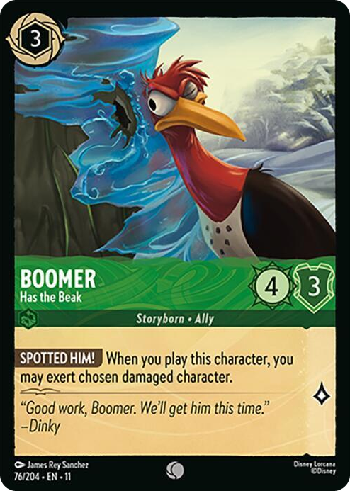 0076 Boomer - Has the Beak Common Winterspell