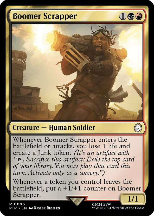 0095 Boomer Scrapper R Universes Beyond: Fallout
