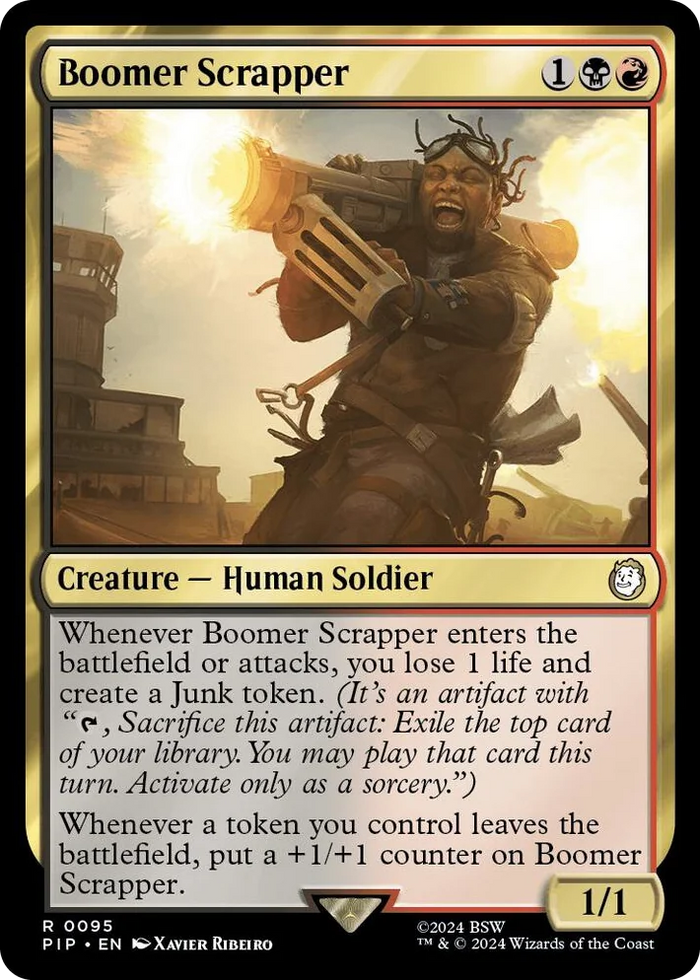 0095 Boomer Scrapper R Universes Beyond: Fallout