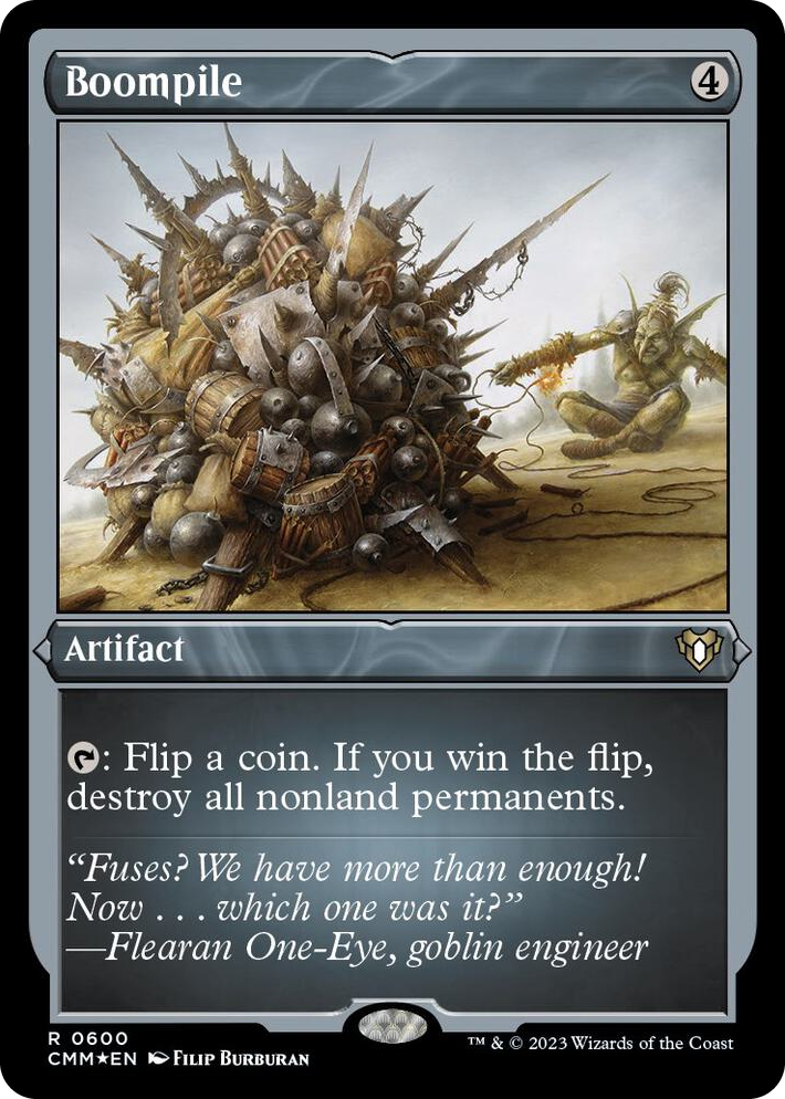 0600 Boompile (Foil Etched) R Commander Masters