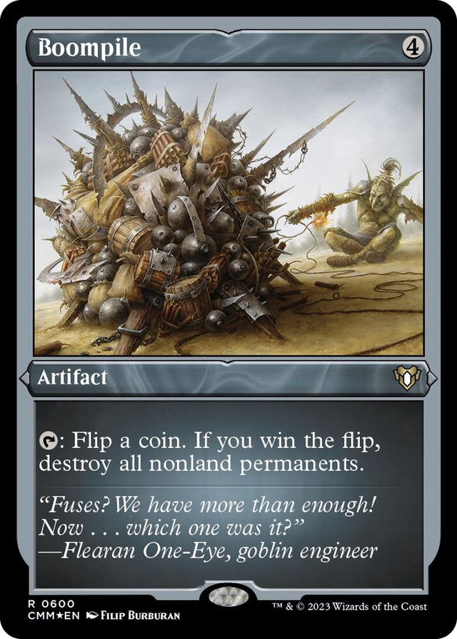 0600 Boompile (Foil Etched) R Commander Masters