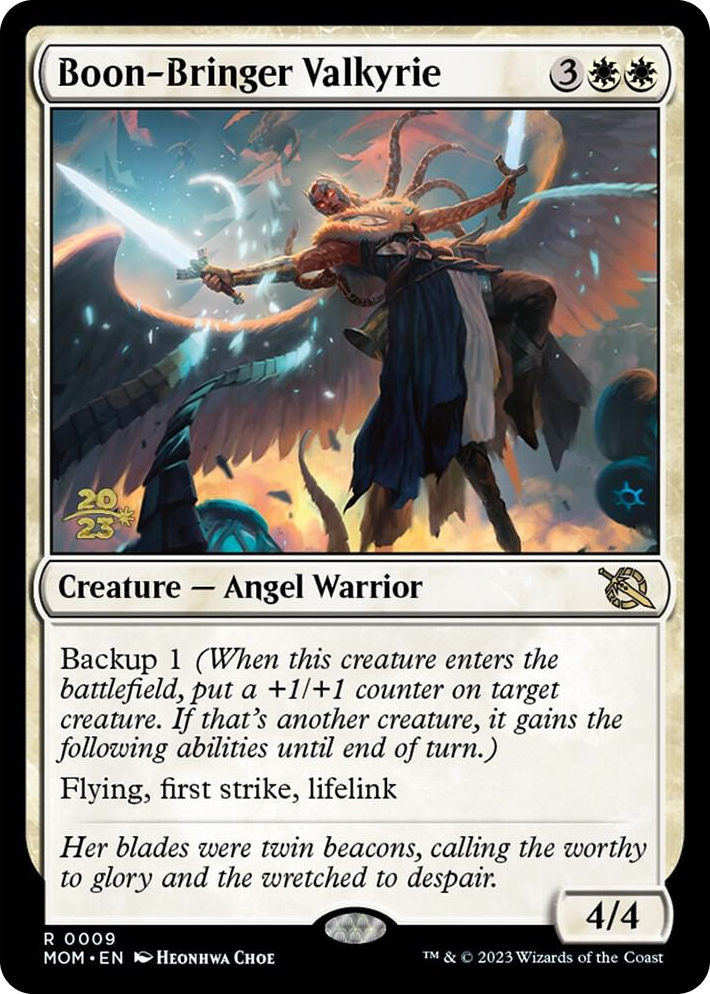 0009 Boon-Bringer Valkyrie R Prerelease Cards