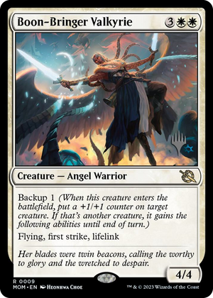 0009 Boon-Bringer Valkyrie R Promo Pack: March of the Machine