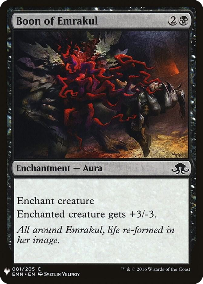 0081 Boon of Emrakul C The List Reprints