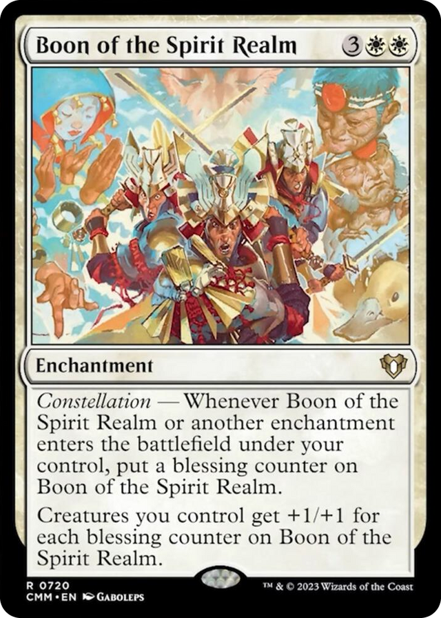 0720 Boon of the Spirit Realm R Commander Masters