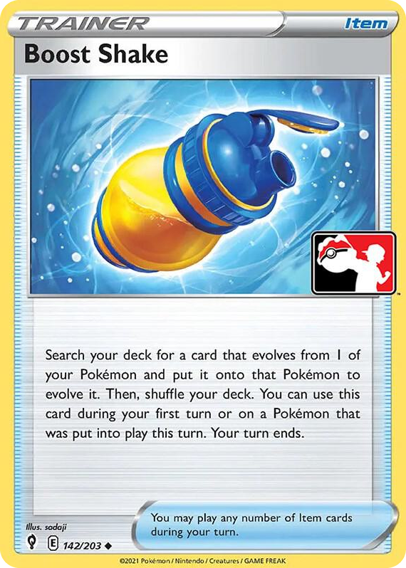 0142 Boost Shake Uncommon Prize Pack Series Cards