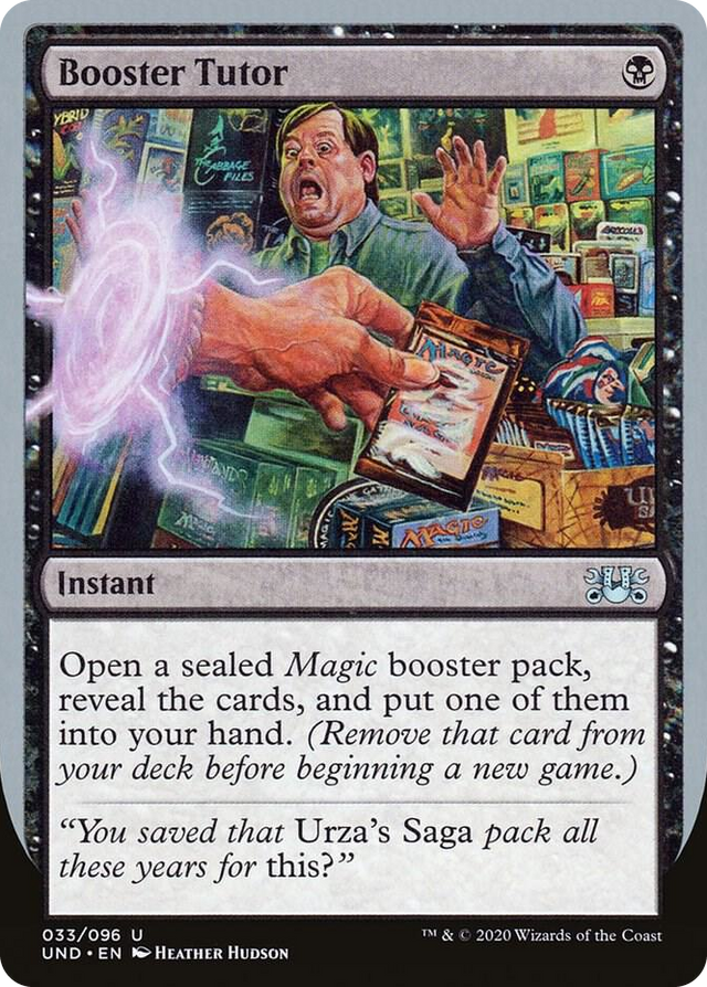 0033 Booster Tutor U Unsanctioned