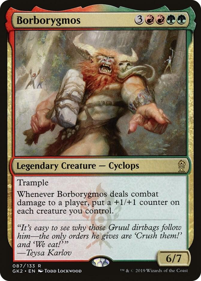 0087 Borborygmos R Ravnica Allegiance: Guild Kits