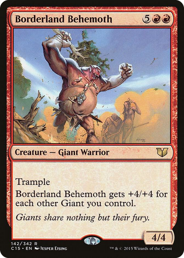 0142 Borderland Behemoth R Commander 2015