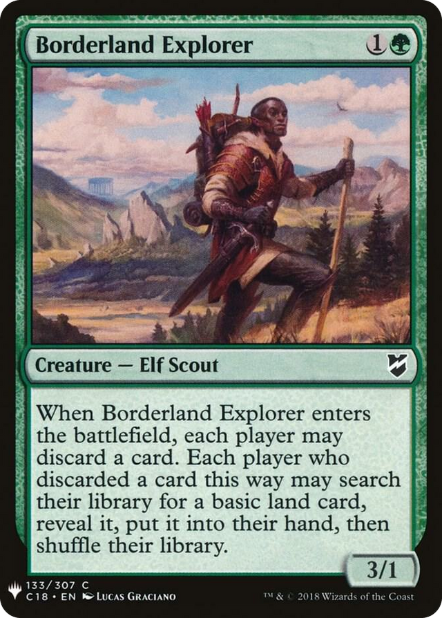 0133 Borderland Explorer C The List Reprints