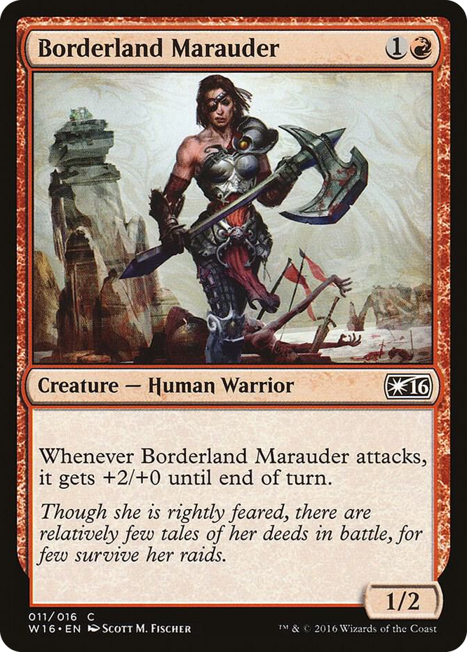 Borderland Marauder #11 C - Welcome Deck 2016 Pokemon card