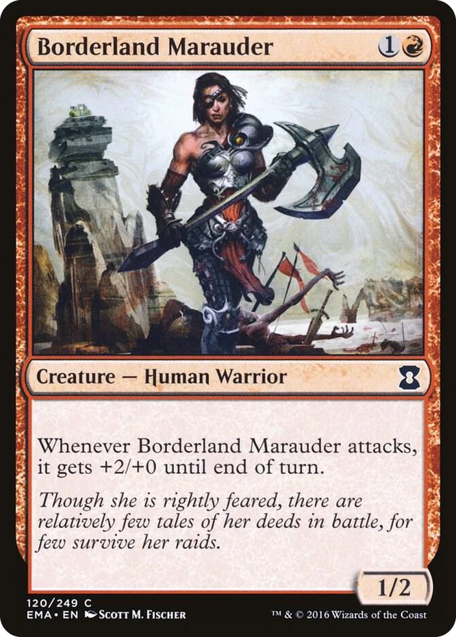 Borderland Marauder #120 C - Eternal Masters Pokemon card