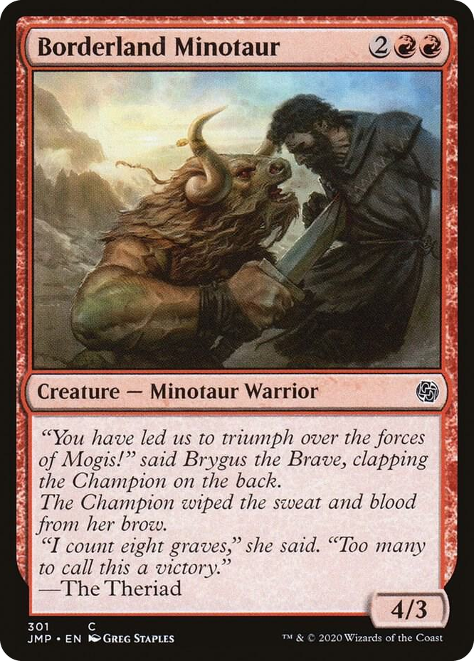 0301 Borderland Minotaur C Jumpstart