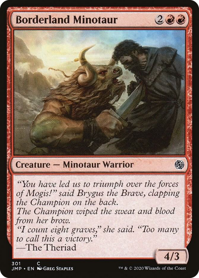 0301 Borderland Minotaur C Jumpstart