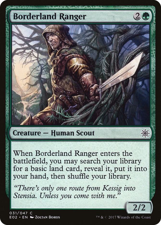 0031 Borderland Ranger C Explorers of Ixalan