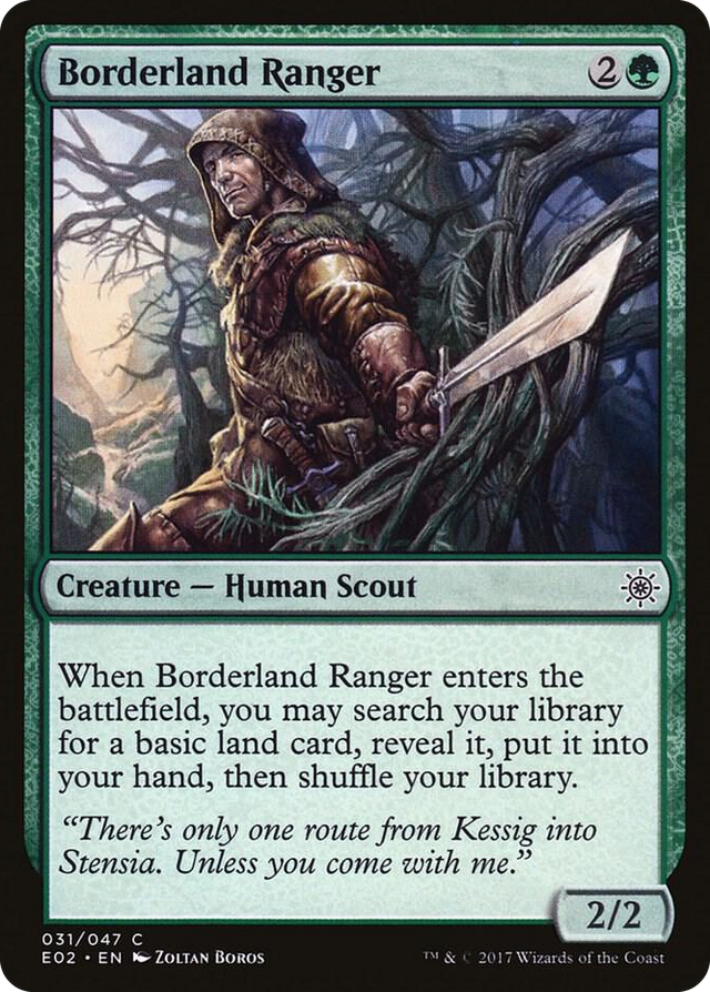 0031 Borderland Ranger C Explorers of Ixalan