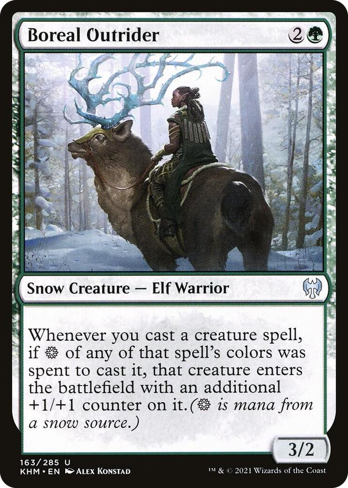 0163 Boreal Outrider U Kaldheim