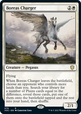 0079 Boreas Charger R Commander: Innistrad: Crimson Vow