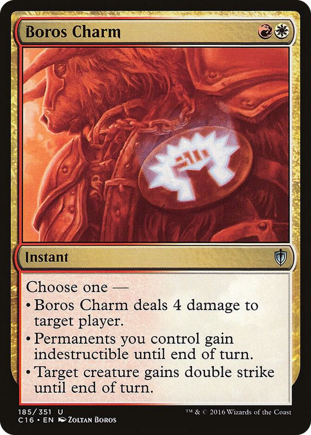 0185 Boros Charm U Commander 2016