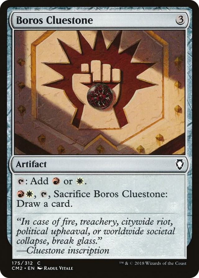 0175 Boros Cluestone C Commander Anthology Volume II