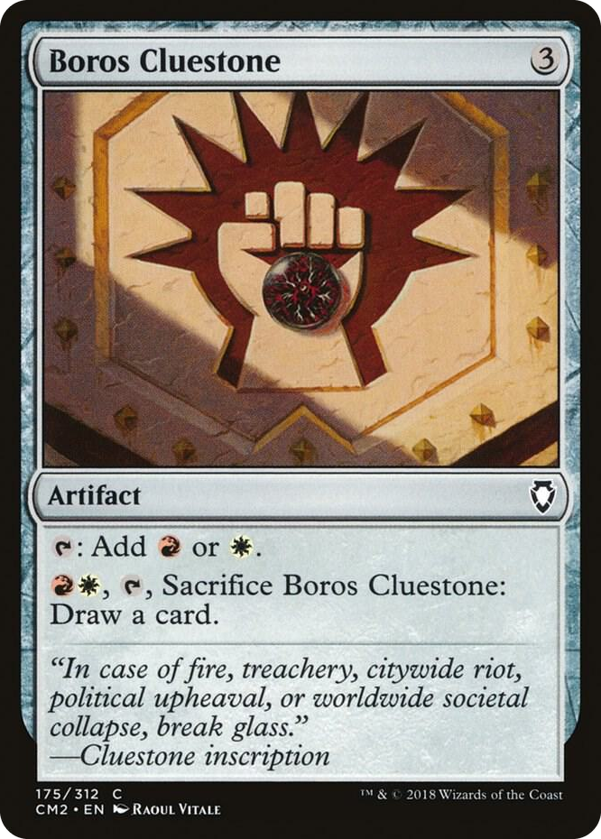 0175 Boros Cluestone C Commander Anthology Volume II
