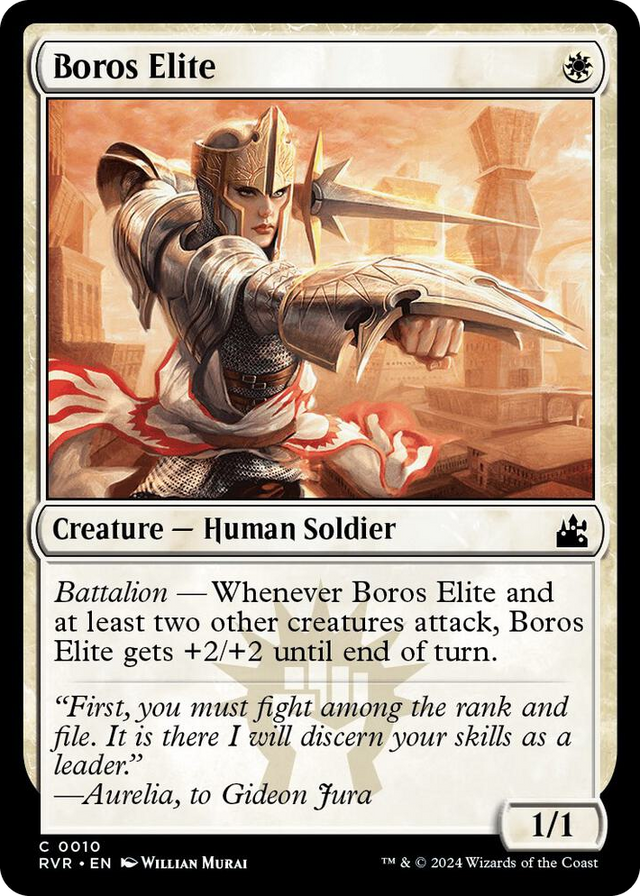 0010 Boros Elite C Ravnica Remastered