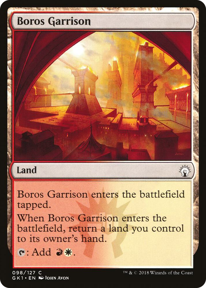 0098 Boros Garrison C Guilds of Ravnica: Guild Kits