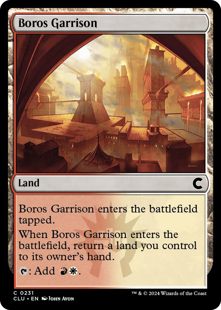 0231 Boros Garrison C Ravnica: Clue Edition
