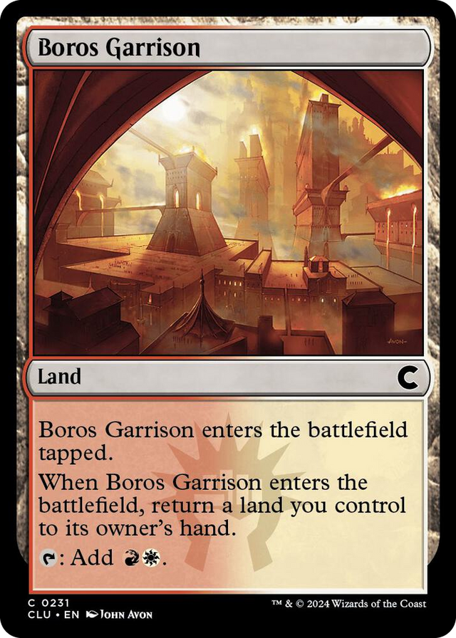 0231 Boros Garrison C Ravnica: Clue Edition
