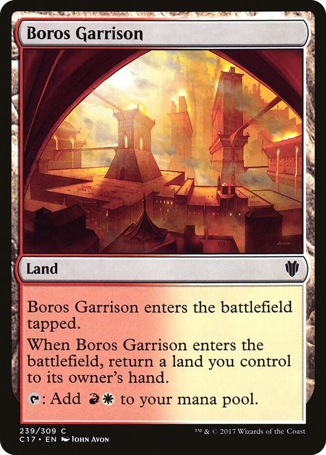 0239 Boros Garrison C Commander 2017
