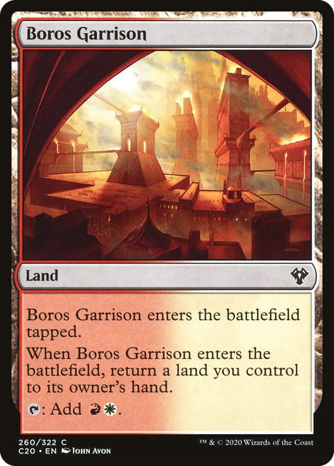 0260 Boros Garrison C Commander 2020