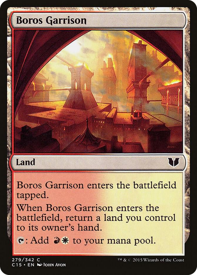 0279 Boros Garrison C Commander 2015