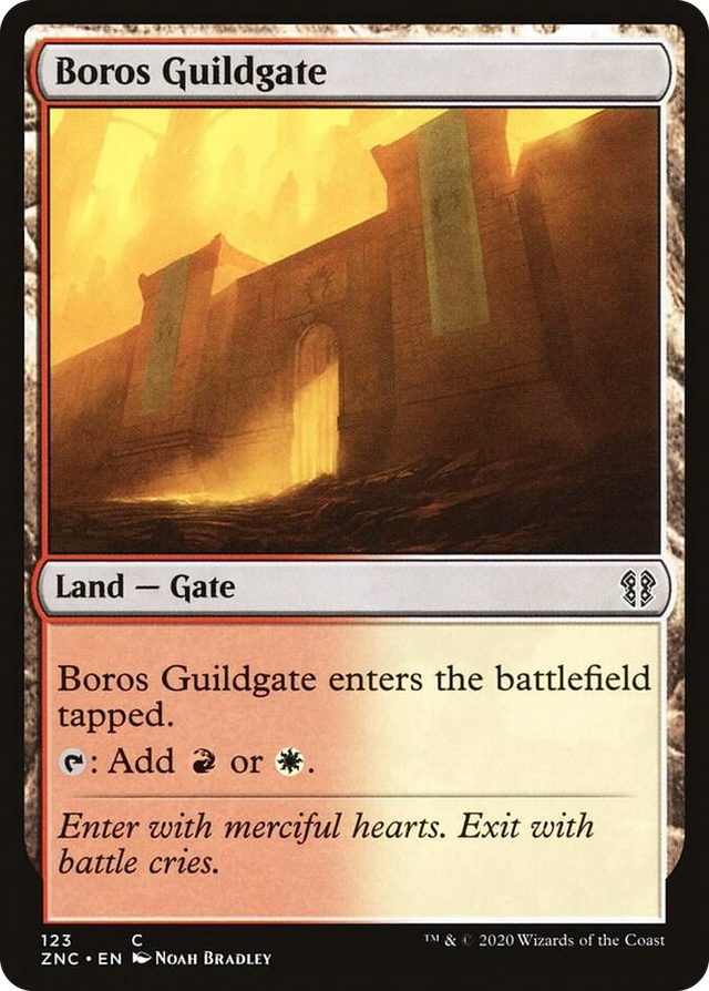 0123 Boros Guildgate C Commander: Zendikar Rising