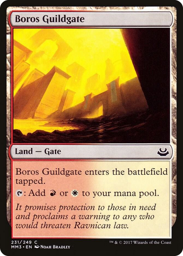 0231 Boros Guildgate C Modern Masters 2017