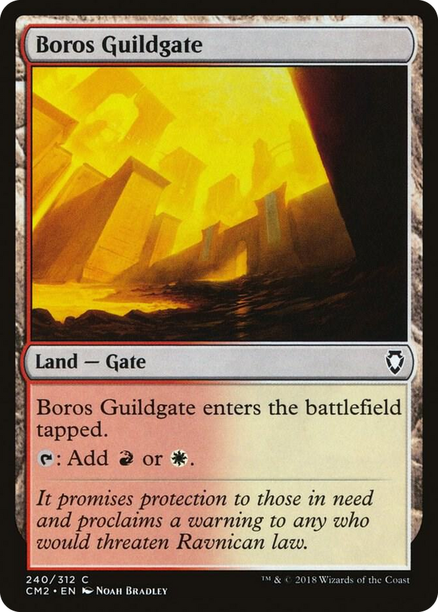 0240 Boros Guildgate C Commander Anthology Volume II