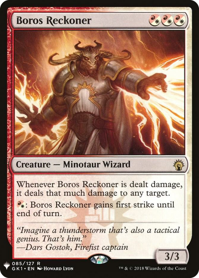 0085 Boros Reckoner R The List Reprints