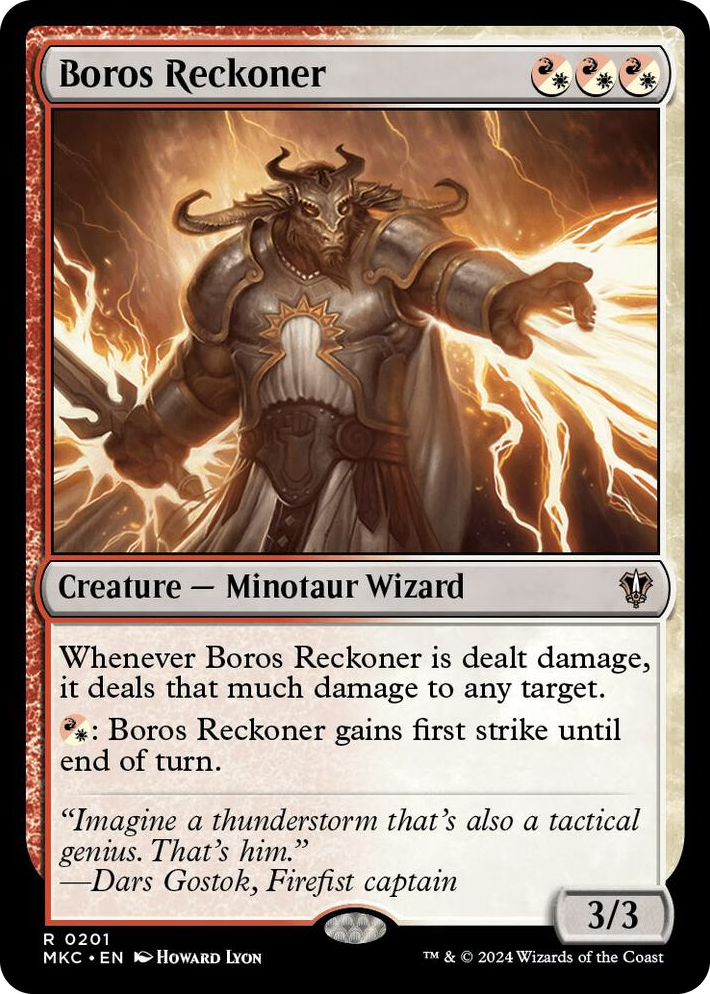 0201 Boros Reckoner R Commander: Murders at Karlov Manor