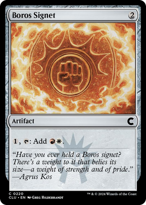 0220 Boros Signet C Ravnica: Clue Edition